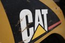 The Caterpillar logo is seen on a tractor in Gilbert